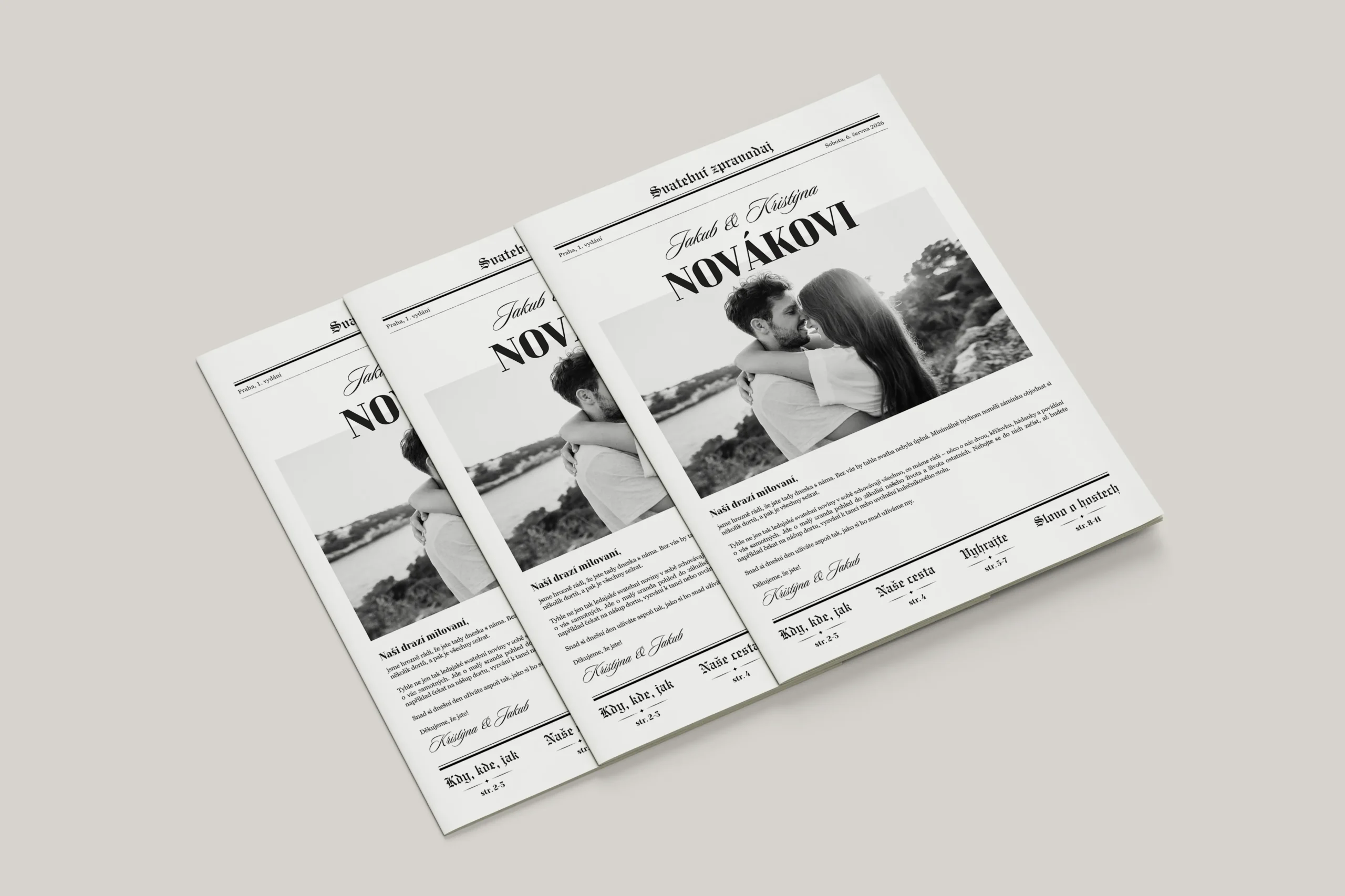 Svatební noviny LUXUS